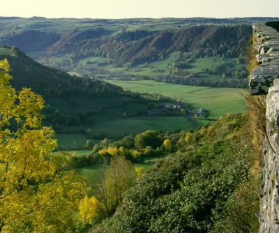 Vue de Salers par Ziegler
