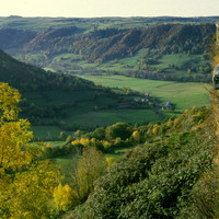 Vue de Salers par Ziegler