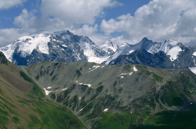 Ortles, Zebrù, Großer Eiskogel, Thurwieserspitze, Trafoier Eiswand par Ziegler Ortles, Zebrù, Großer Eiskogel, Thurwieserspitze, Trafoier Eiswand par Ziegler