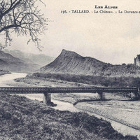 La Durance à Tallard (CPA)