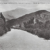 L'Ubaye à Barcelonnette (CPA)