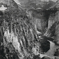 Gorge de la Romanche (CPA)