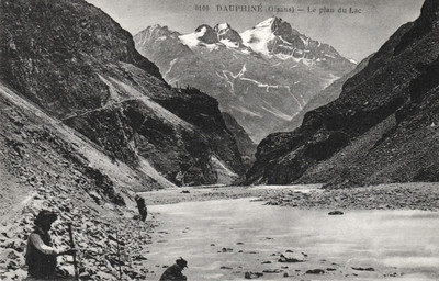 Plan du lac, au fond la tête des Fétoules (CPA) Plan du lac, au fond la tête des Fétoules (CPA)