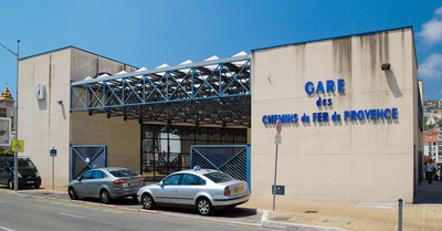 Nouvelle gare du Train des Pignes à Nice
