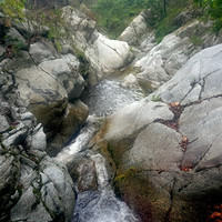 Au départ du canyon..