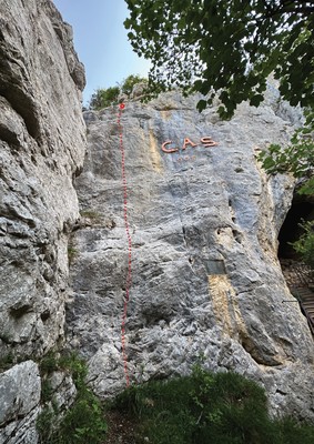 Paroi du CAS Paroi du CAS