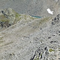 la "voie romaine" et ses murets de soutènement
