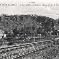 Mont-Dauphin gare (CPA)