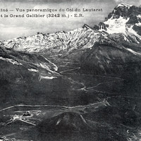 Col du Lautaret et anciens lacets du Galibier (CPA)