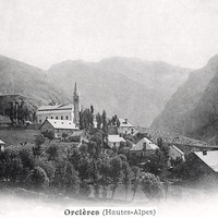 Vieux village d'Orcières (CPA)