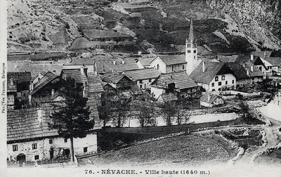 Névache - Ville Haute (CPA)