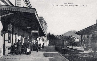 Gare de Veynes (CPA) Gare de Veynes (CPA)
