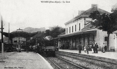 Gare de Veynes (CPA) Gare de Veynes (CPA)