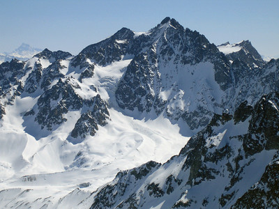 Montagne des Agneaux : Face NW