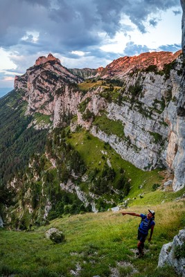 Lever de soleil aux Charassons