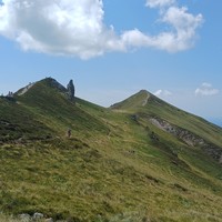 Le Puy Gros en arrière plan 