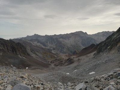 Le vallon de la Paul (pas d'eau en vue) Le vallon de la Paul (pas d'eau en vue)