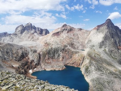 Les Gourgs Blancs et le lac Glacé Les Gourgs Blancs et le lac Glacé