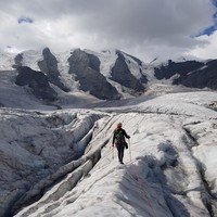 Approche glaciaire depuis Diavolezza
