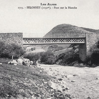 La Blanche à Selonnet (CPA)