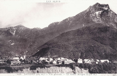 Ancien Savines, village détruit actuellement dans les eaux du lac de Serre Ponçon (CPA) Ancien Savines, village détruit actuellement dans les eaux du lac de Serre Ponçon (CPA)