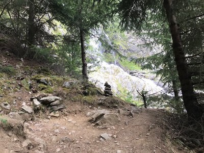 cairn = quitter le sentier