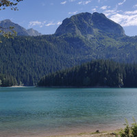 Crno Jezero (Lac Noir), le Meðed derrière