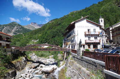 La Cima di Courmaon, vue depuis Noasca