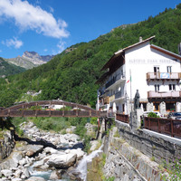 La Cima di Courmaon, vue depuis Noasca