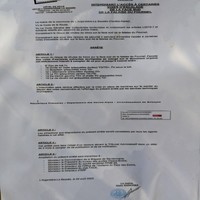 Arrêté municipal d'interdiction temporaire au Fournel.