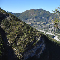 Sommet de Chappe, vallée de la Bléone