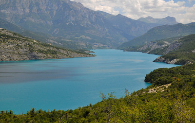 Branche ubayenne du lac de Serre-Ponçon Branche ubayenne du lac de Serre-Ponçon