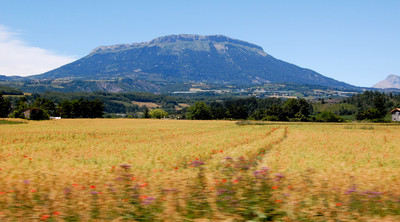 Montagne de Céuse vue de Tallard