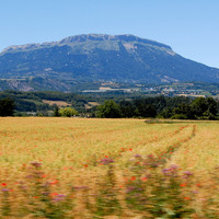 Montagne de Céuse vue de Tallard