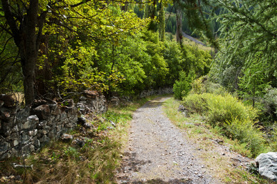 Petite Serenne, descente à l'Ubaye