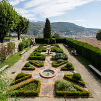 Nice, jardin du monastère de Cimiez