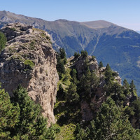 Sommet E devant la Tosa d'Alp