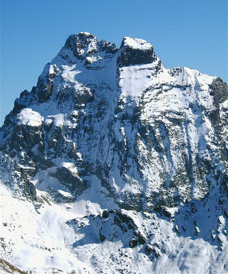 Viso de la cime de Brusalana