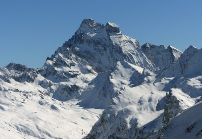 Viso vu du sommet du Pic de Maloqueste