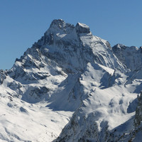 Viso vu du sommet du Pic de Maloqueste