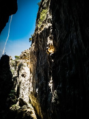[Concours Photo Sophie 2023] Voie We Begin au secteur Cave of Dreams, Ulassai, Sardaigne