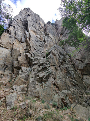 Le Cheylard - secteur de gauche Le Cheylard - secteur de gauche