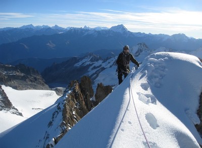 [Concours Photo Sophie 2023] Arête Forbes au Chardonnet
