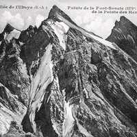 La Font Sancte vue du Pic des Heuvières par Victor de Cessole (CPA)