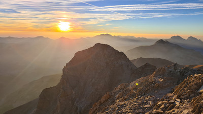 [Concours Photo Sophie 2023] coucher soleil mont pelat