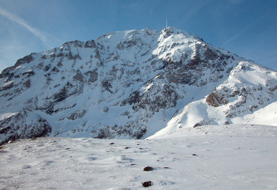 Depuis les pentes du Ballonque, ou de la Montagnette. Encore en hiver 2001. Depuis les pentes du Ballonque, ou de la Montagnette. Encore en hiver 2001.