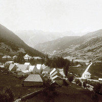 Ville-Vieille et la vallée du Guil en 1904 par le TCF