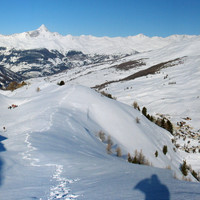 Saint Véran vu du Pic Cascavelier