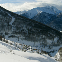 Le Roux d'Abriès, au fond, La Querlaye