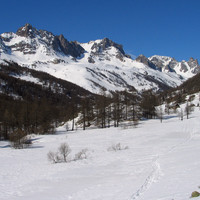 Crête du Queyrellin, pointe des Cerces